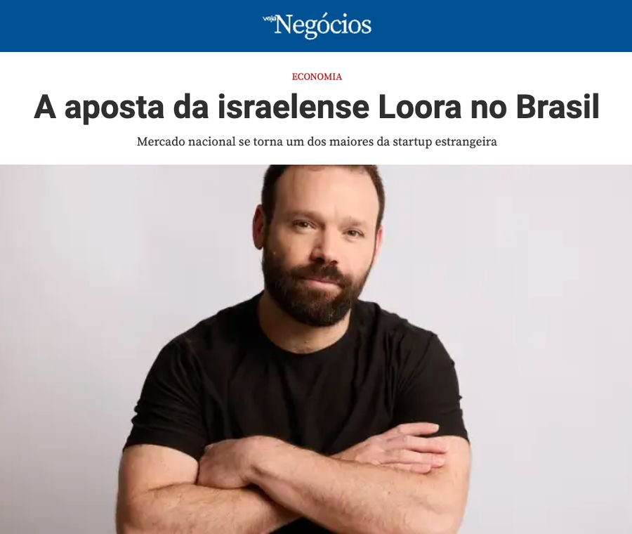 Reportagem da Veja sobre a Loora no Brasil